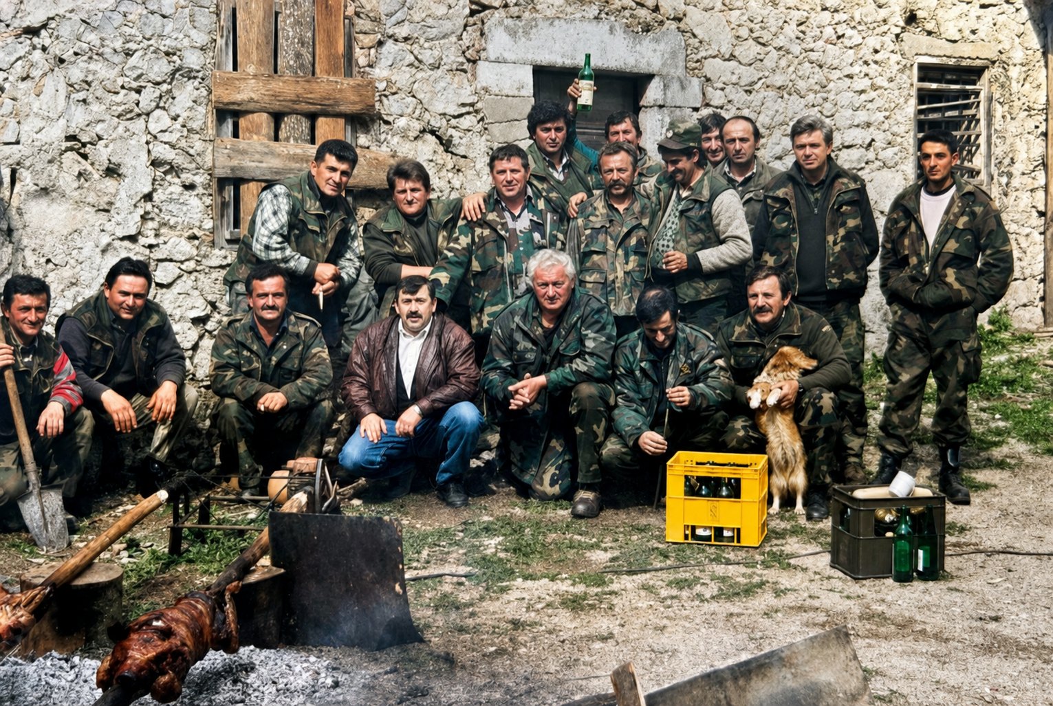 Pripadnici 3. domobranske satnije “Brinjski sokolovi