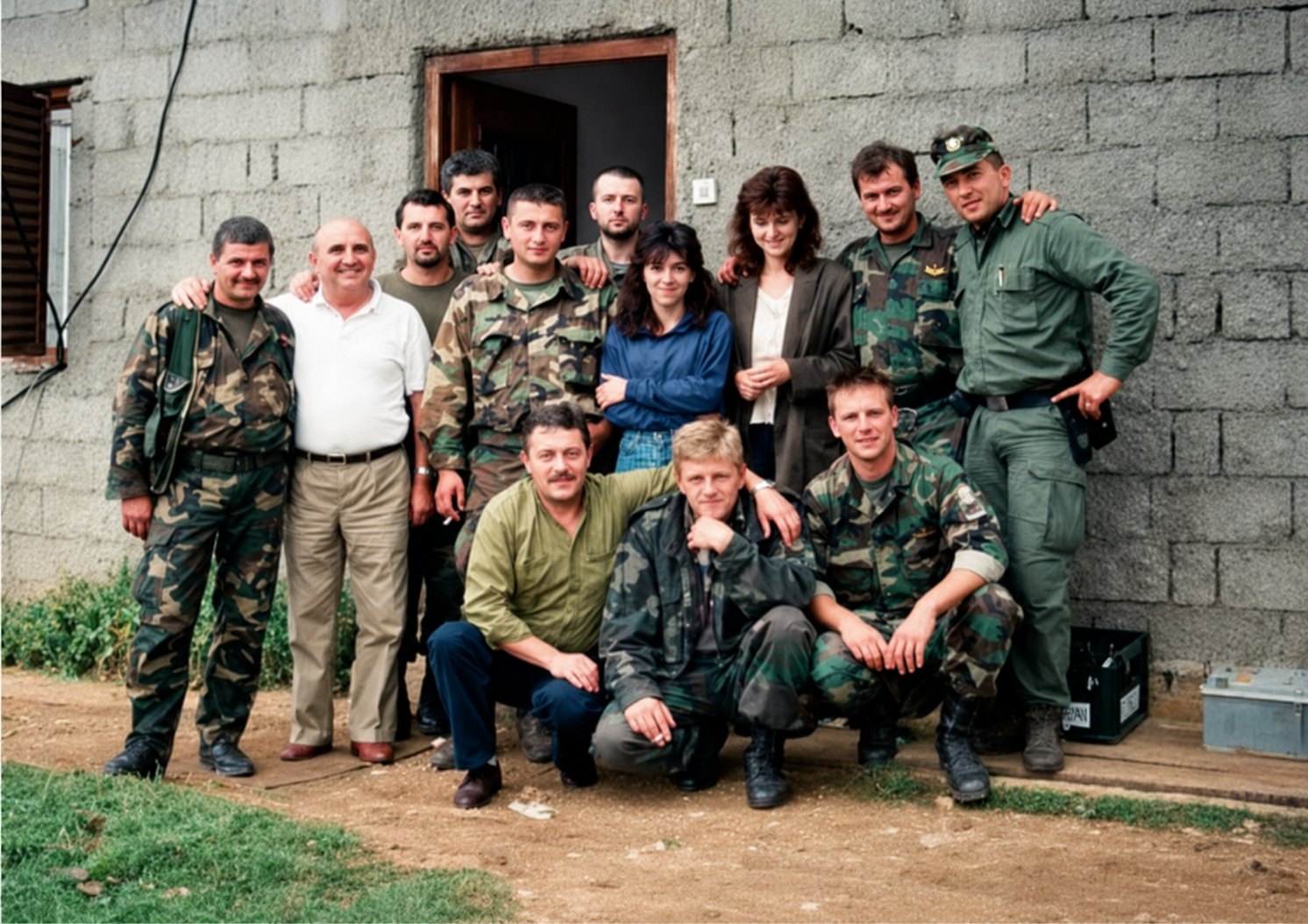 Pripadnici brinjske satnije, 1. bojne, 133. br