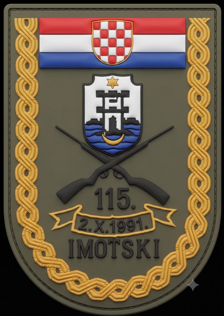 115. brigada Hrvatske vojske – Imotski