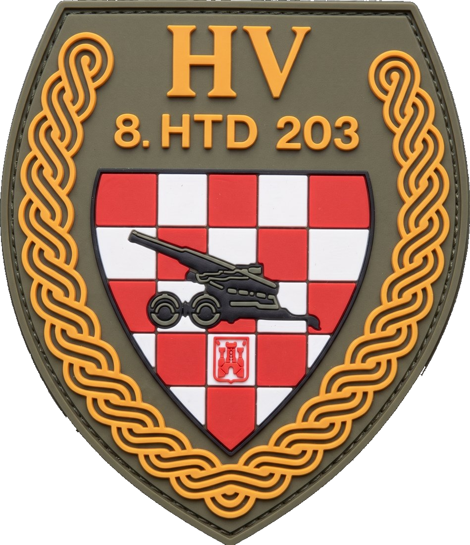 8. Haubično-topnički diviziun 203. – Zagreb
