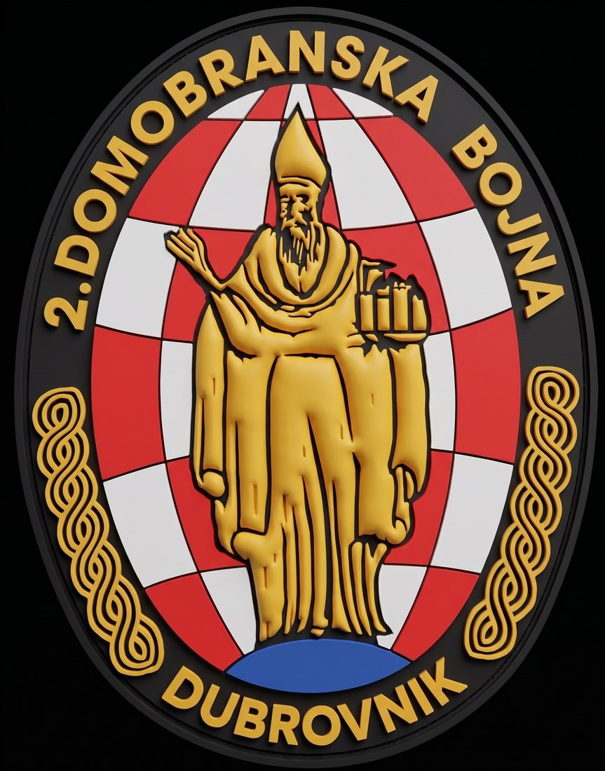2. domobranska bojna -Dubrovnik, Zborno područje Split