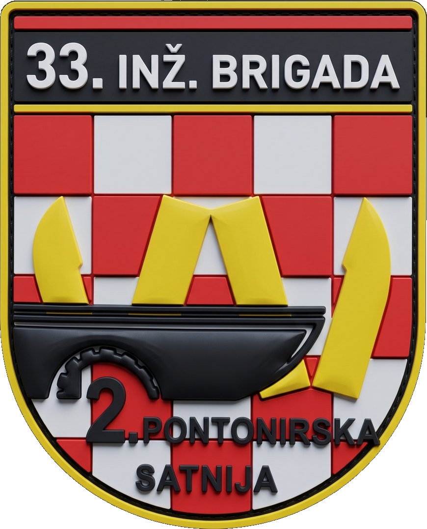 2. pontonirska satnija 33. inženjerijske brigade HV – Karlovac