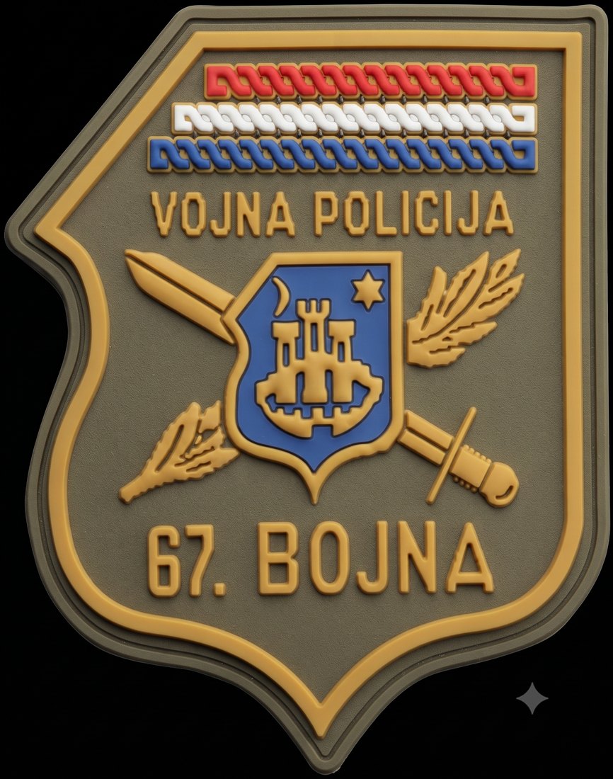 67. bojna Vojne policije -Zagreb