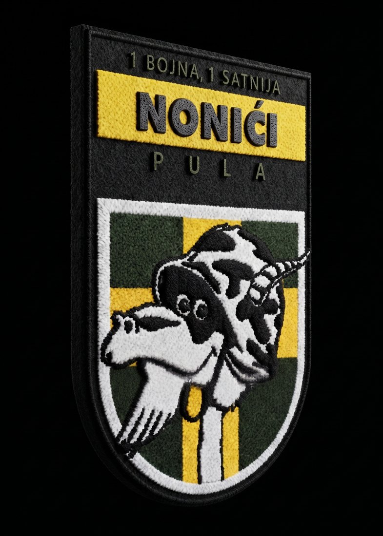 1. satnija "Nonići" 1. domobranske bojne Pula — 3D