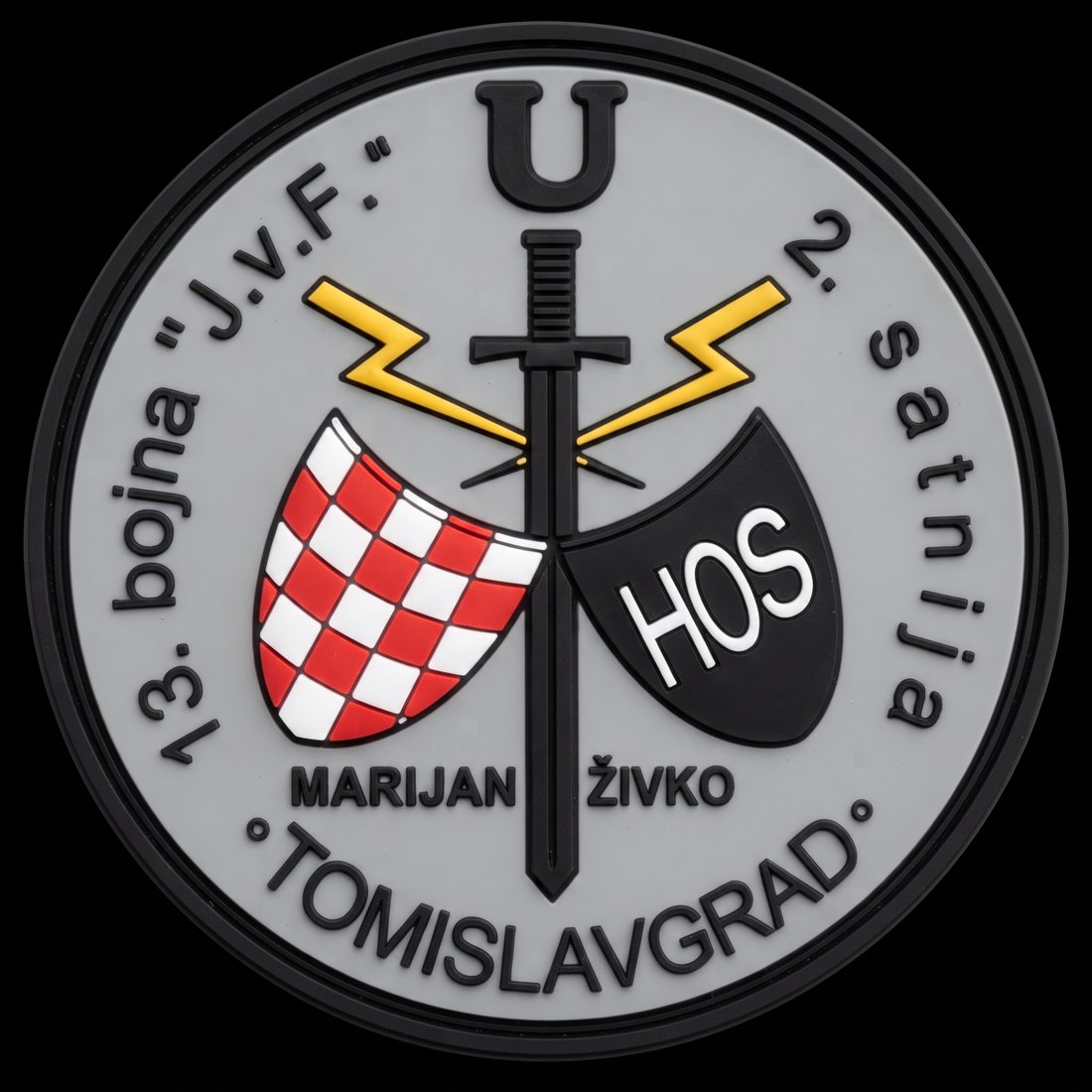 2. satnija "Marijan Živko" 13. bojne "J.v.F." HOS Tomislavgrad — Rubber