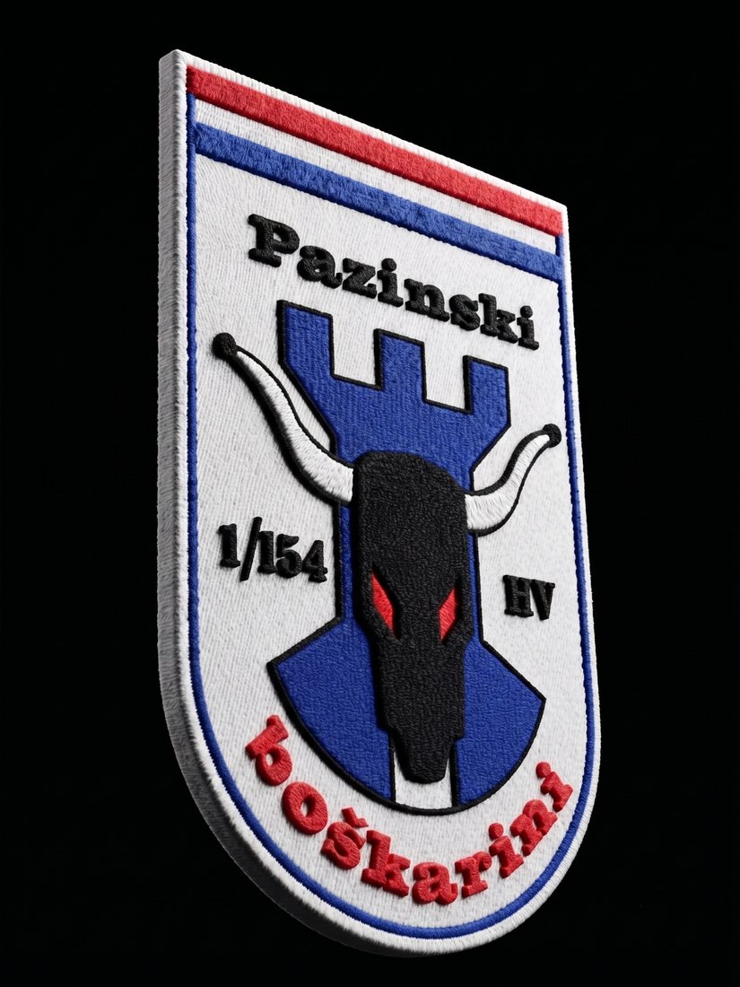 1. bataljun "Pazinski boškarini" 154. brigade HV — 3D