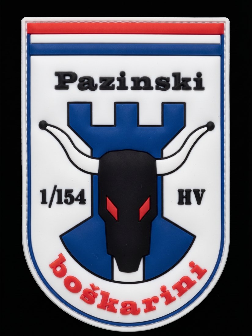 1. bataljun "Pazinski boškarini" 154. brigade HV — Rubber