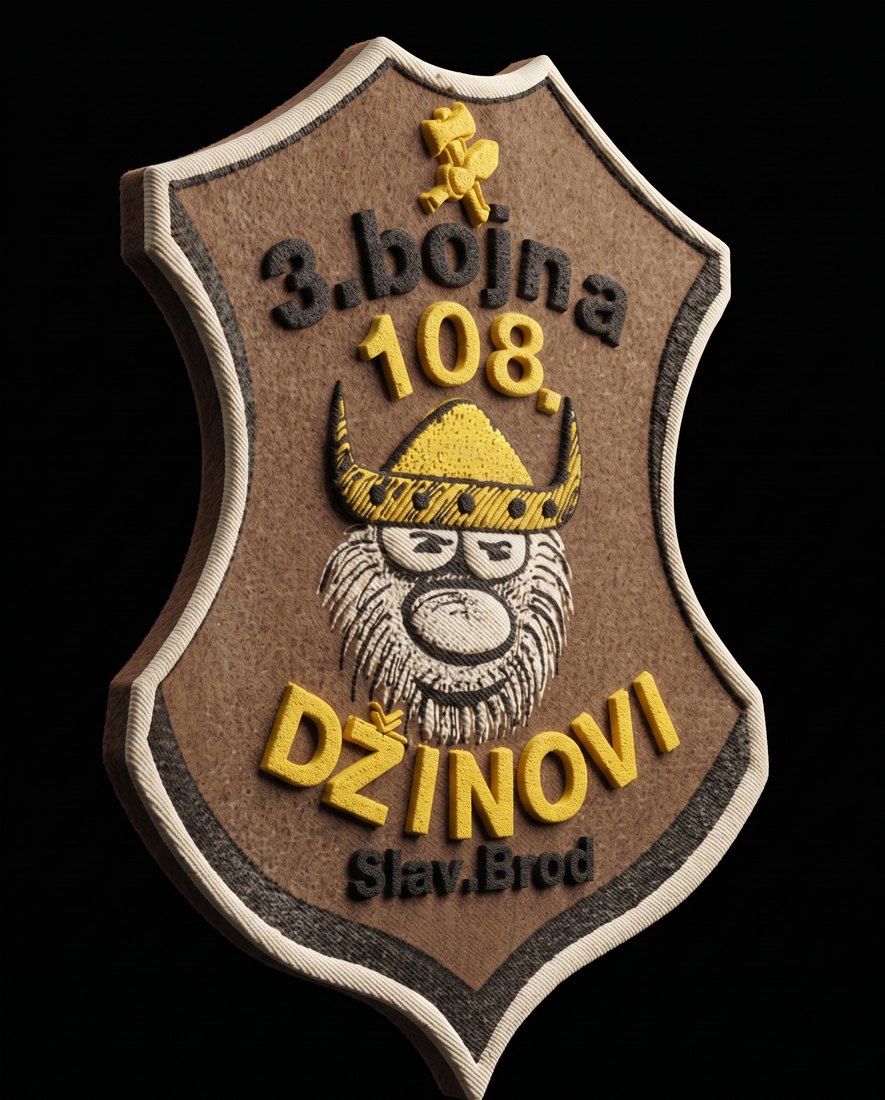 3. bojna "Džinovi" Slavonski Brod 108. brigade HV — 3D
