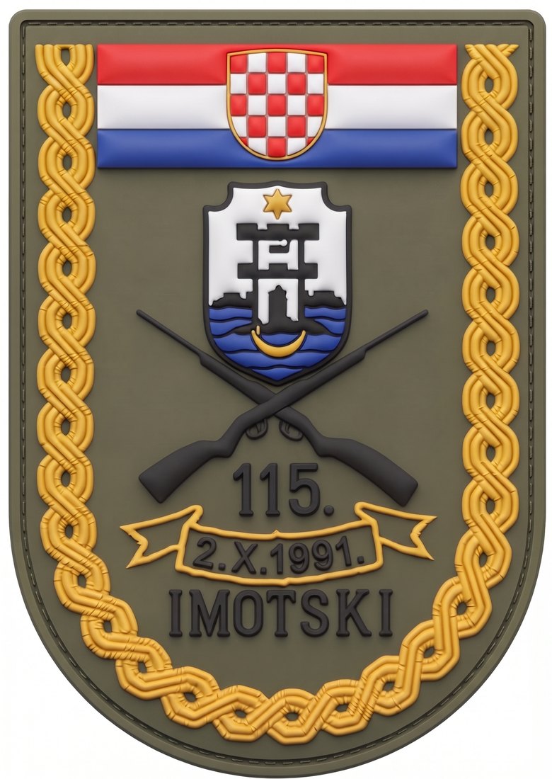 115. brigada Hrvatske vojske – Imotski — Rubber