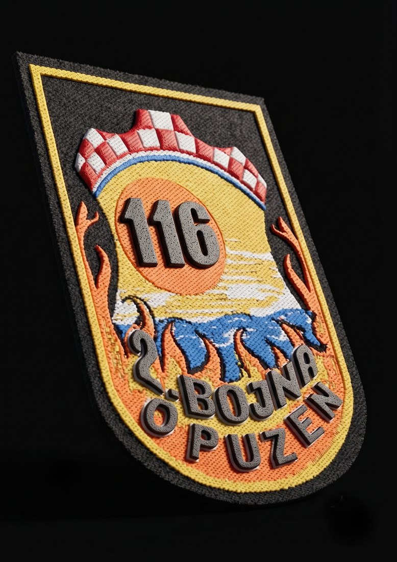 2. bojna 116.brigade - Opuzen — 3D