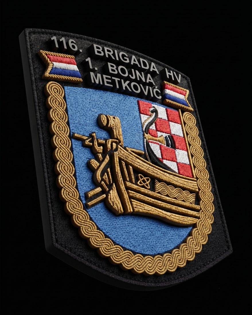 1. bojna 116. brigade – Metković — 3D