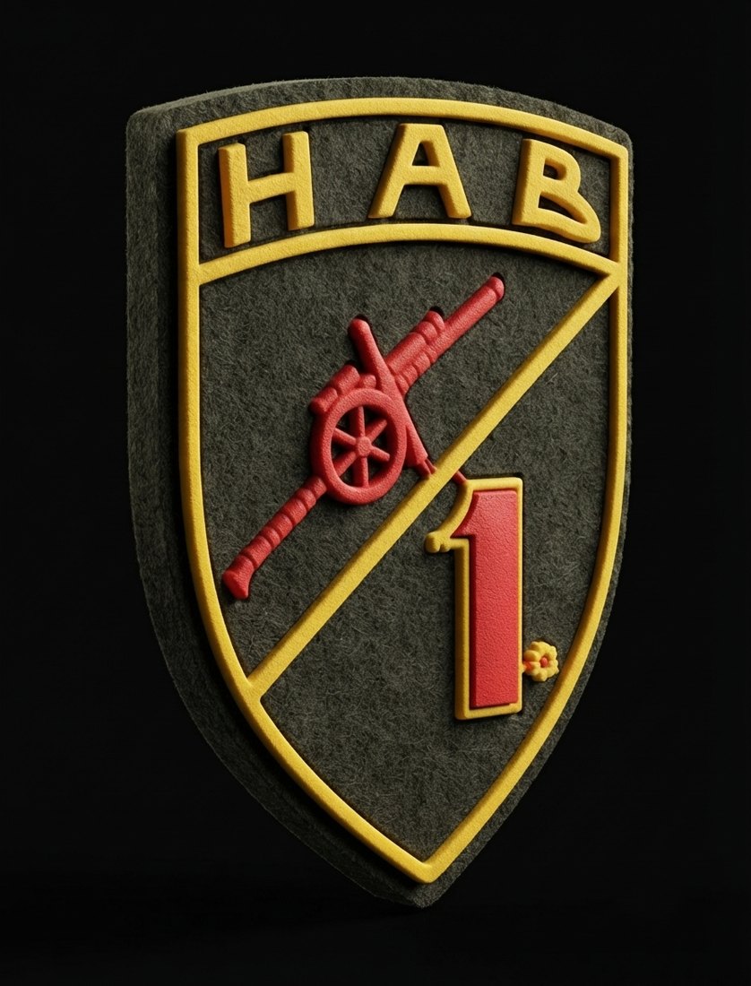 1. haubički artiljerijski divizijun 155 mm Sisak — 3D
