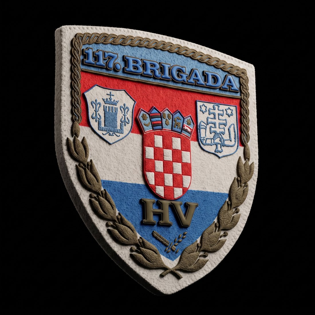 117. brigada Hrvatske vojske Koprivnica — 3D