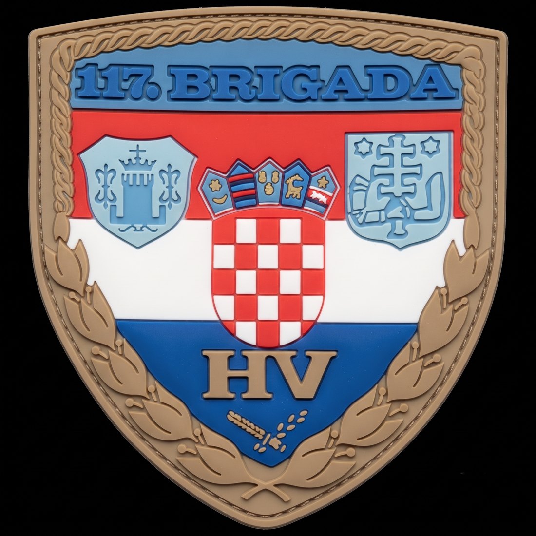 117. brigada Hrvatske vojske Koprivnica — Rubber