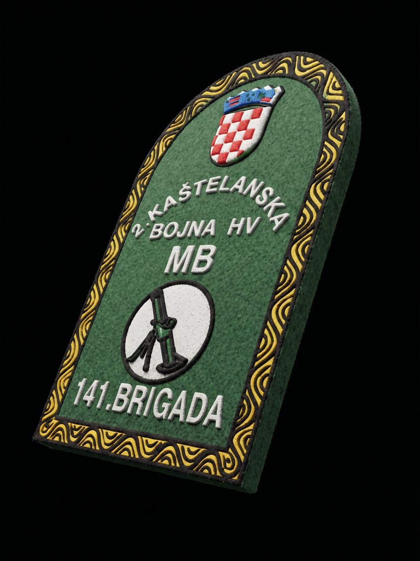 2. kaštelanska minobacačka bojna 141. brigade — 3D