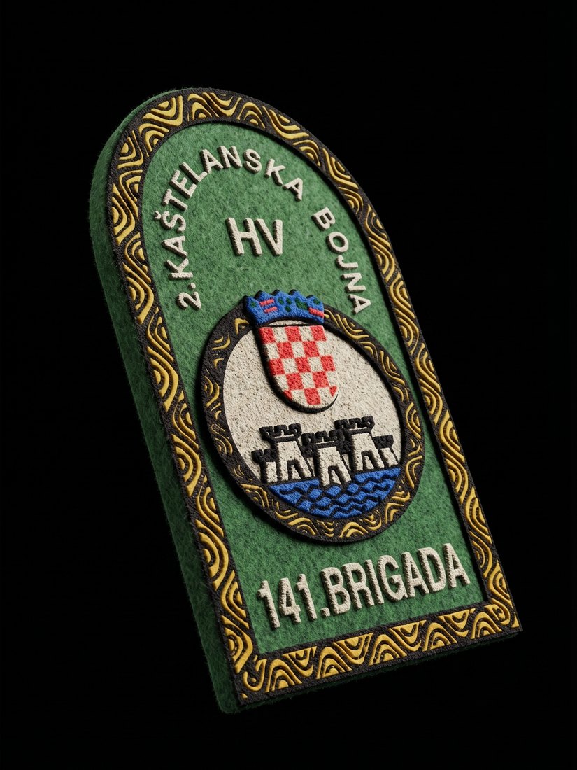 2. kaštelanska bojna 141. brigade — 3D