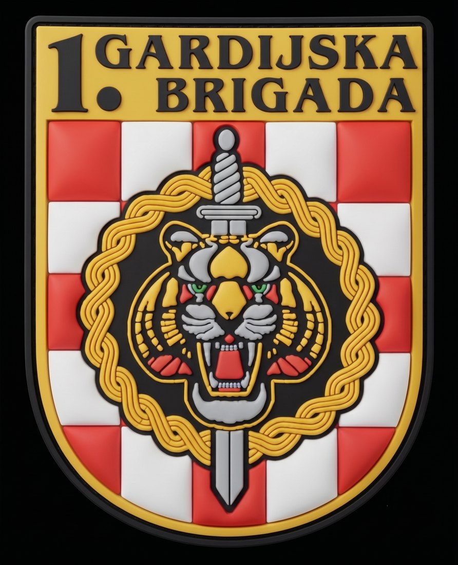 1. gardijska brigada – Zagreb — Rubber