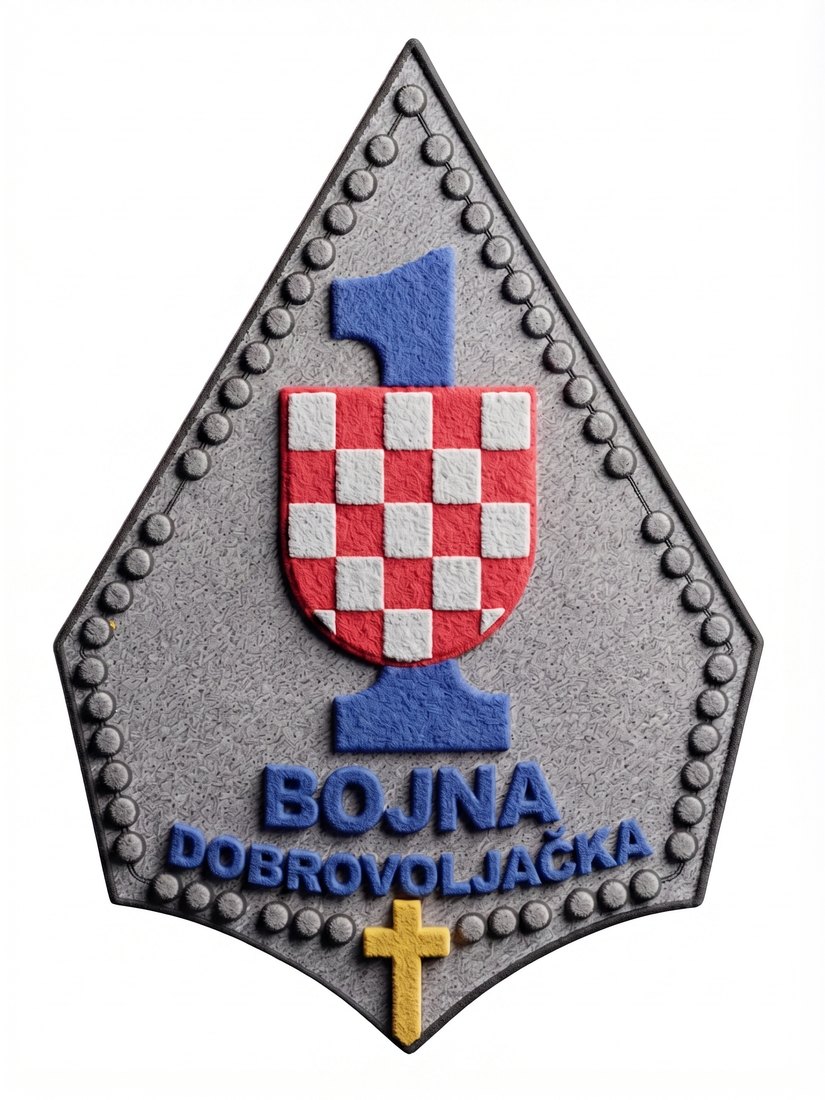 1. Dobrovoljačka bojna 156. brigade – Makarska — 3D