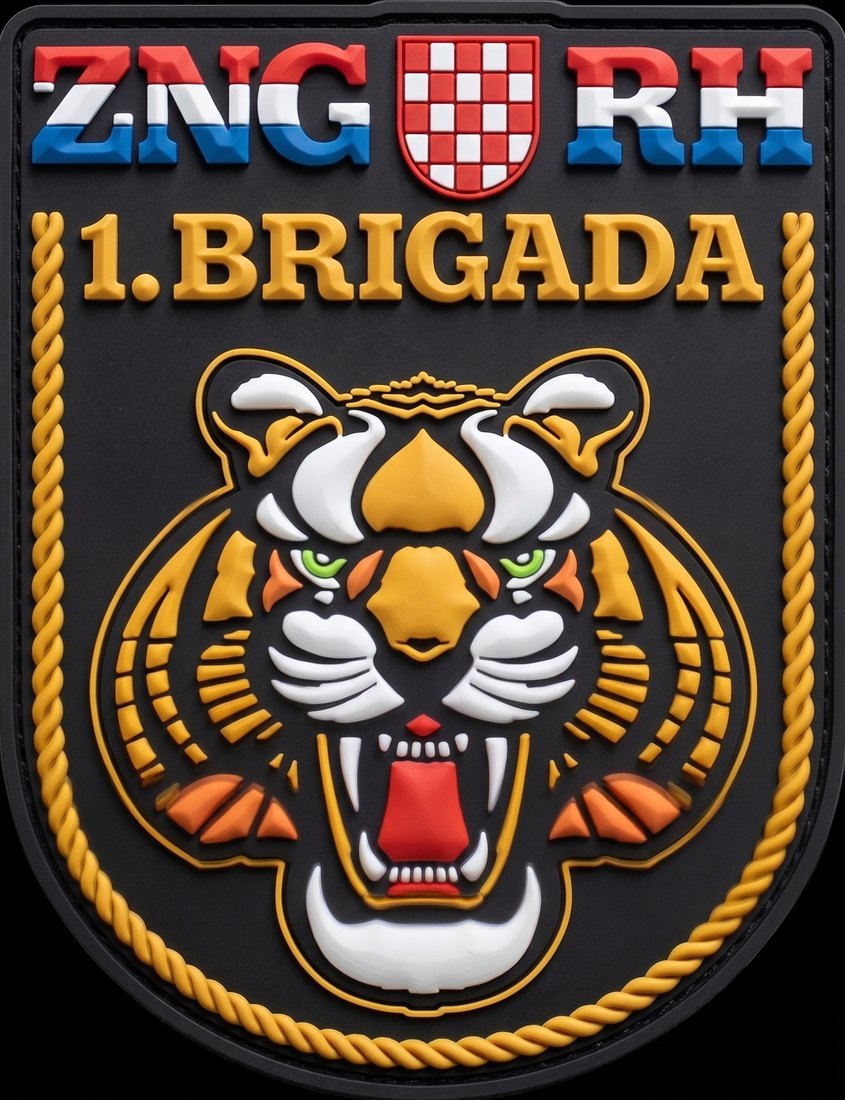 1. brigada ZNG Republike Hrvatske – Zagreb — Rubber