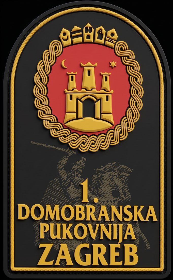 1. domobranska pukovnija – Zagreb — Rubber