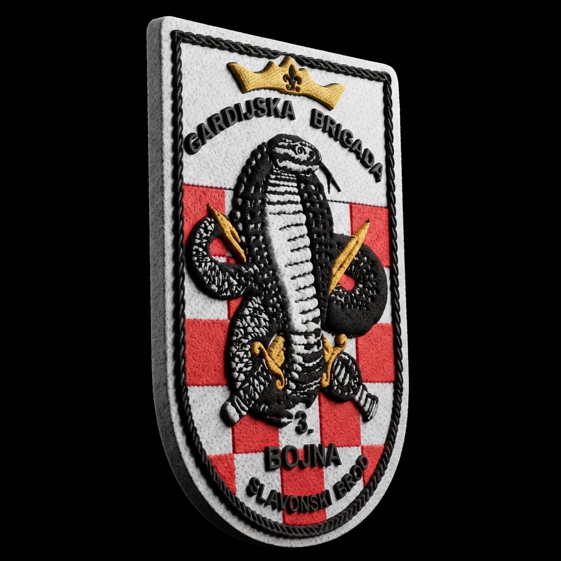 3. bojna "Kobre" Slavonski Brod 3. gardijske brigade HV — 3D